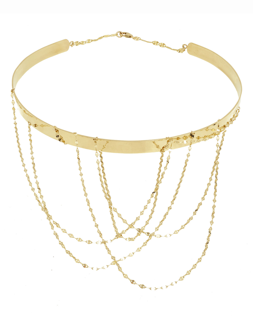 Gold Choker Necklaces