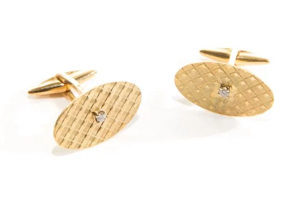 Gold-Plated Cufflinks