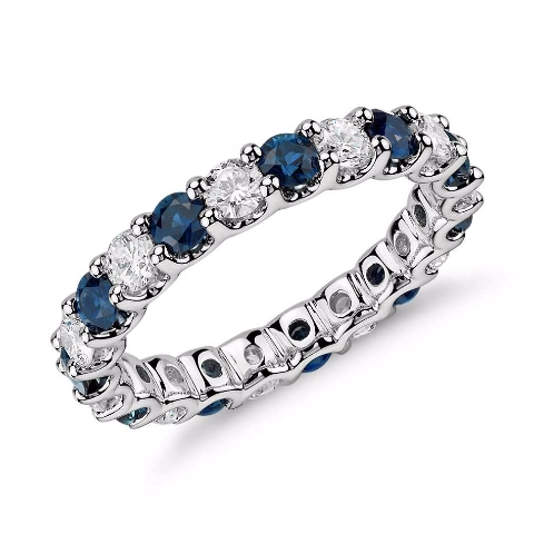 Sapphire and Diamond Ring