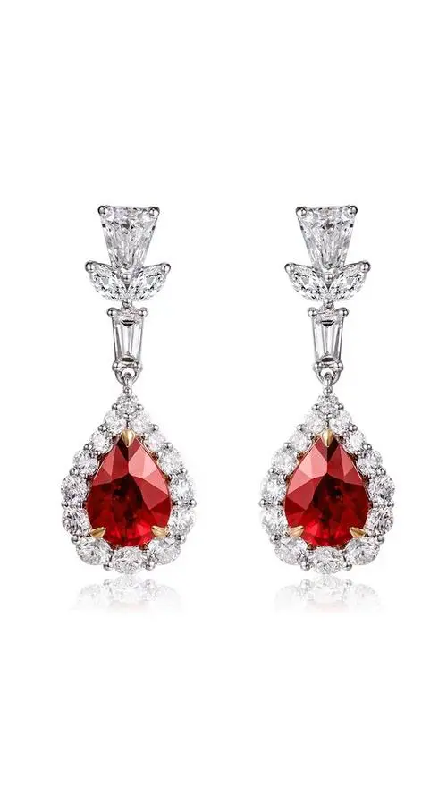 Ruby Earrings