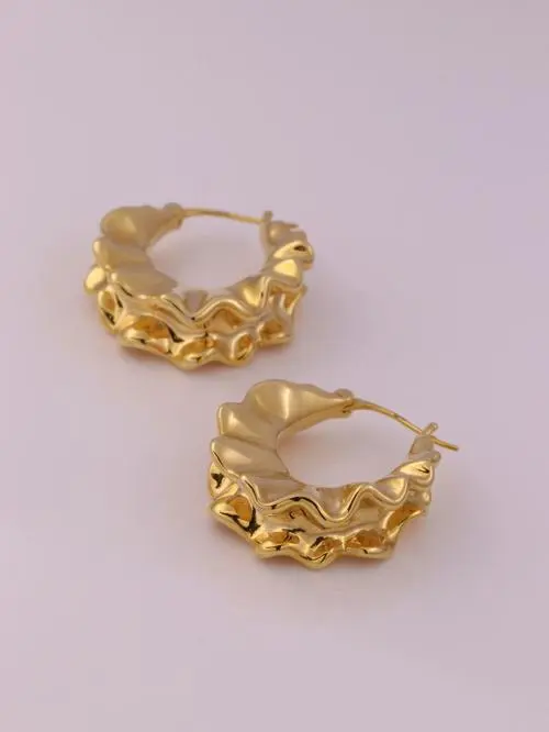 Gold-Plated Earrings